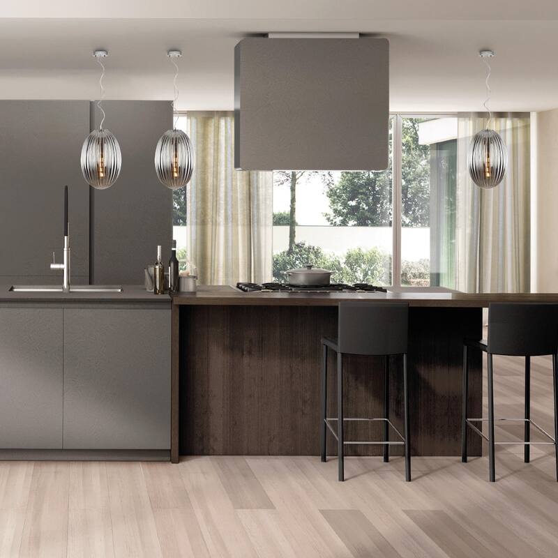 Light Society Opal 12" Glass Pendant Light