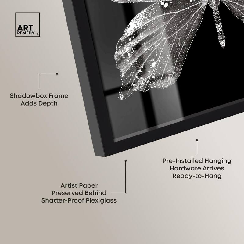 Stardust Wings II Shadowbox by Art Remedy