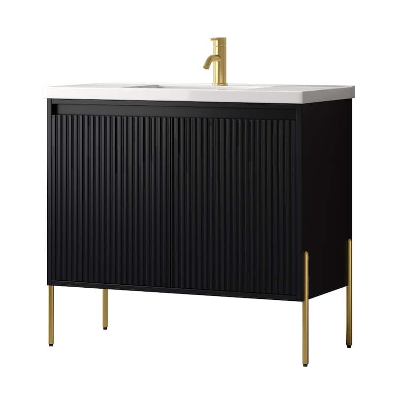 Ripple 36" Single Bathroom Vanity Kit (Assembly Required)