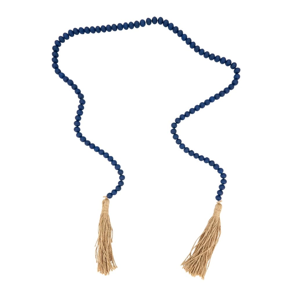 Earthy Elegance Wood Beaded Garland