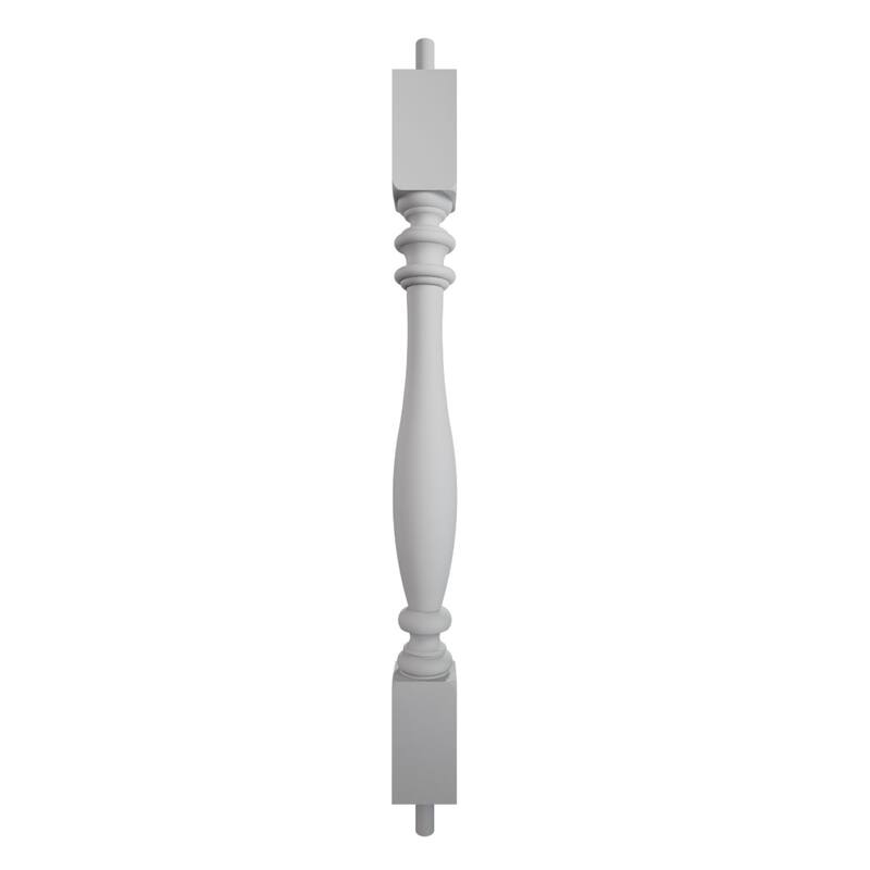 Endurathane 500 Series Amy Baluster, Primed Polyurethane - 2 1/2"W x 28"H