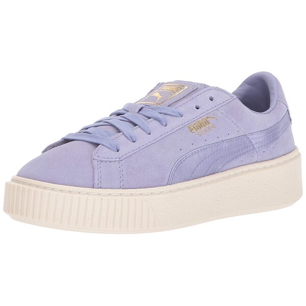 puma suede platform mono satin
