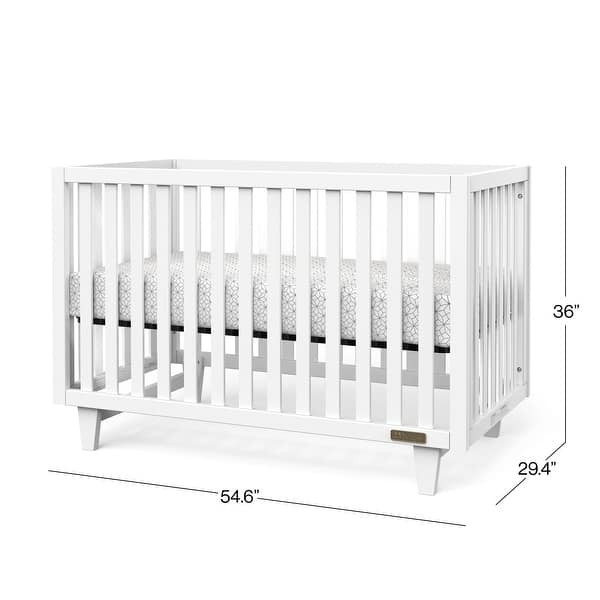 dimension image slide 0 of 3, Child Craft Tremont 4 in 1 Convertible Crib