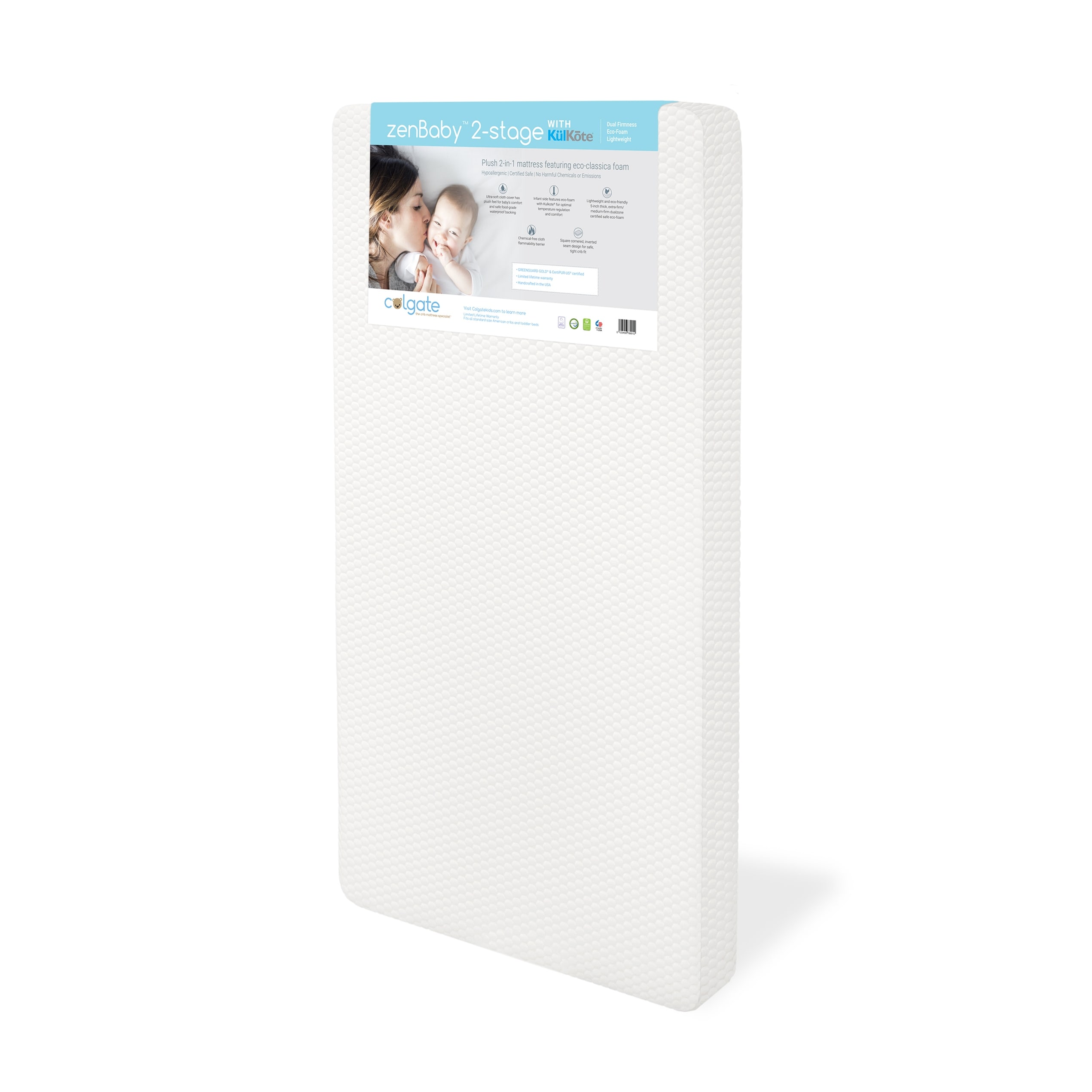 Colgate crib mattress 2 in 1 best sale