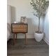 preview thumbnail 65 of 82, Nathan James Harper 2-Drawer Mid-Century Side Table