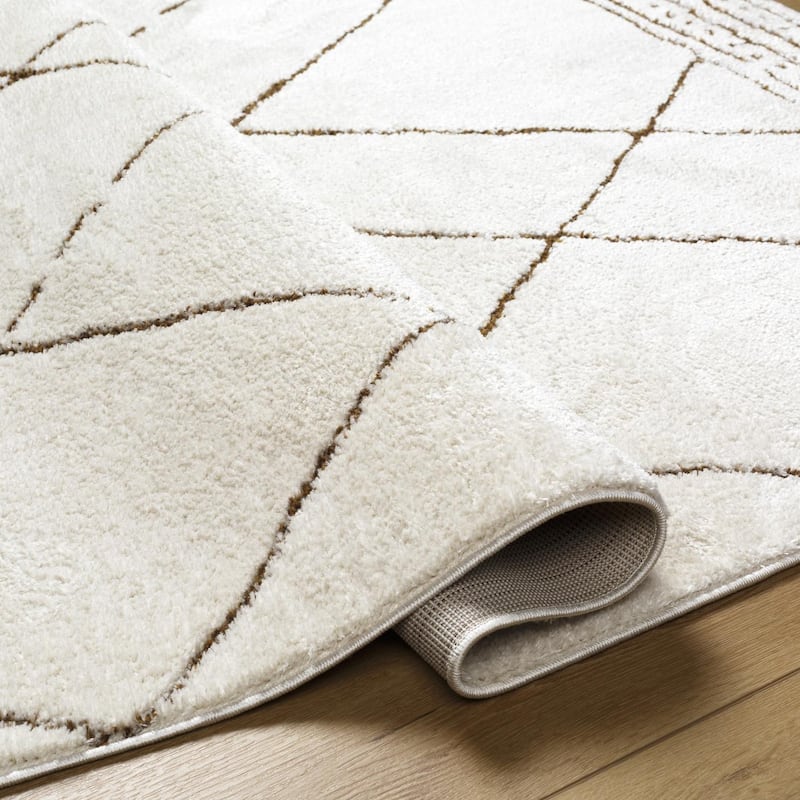 Livabliss Casual Freud Diamond Area Rug