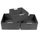 preview thumbnail 3 of 11, Storage Box Woven Basket Bin Container Tote Cube Organizer Shelf Organizer with Built-in Carry Handles