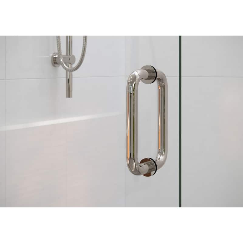 Glass Warehouse 78" x 35" Frameless Shower Door - Wall Hinge