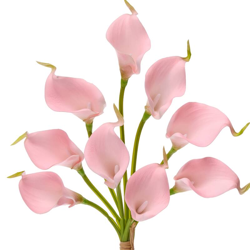 14" Pu Mini Callas Lily Bundle