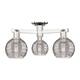 Option Polished Nickel / Light Smoke Deco Swirl