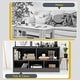preview thumbnail 6 of 8, Gymax Kids 5-Cube Storage Cabinet 2-Shelf Wood Bookcase Organizer Grey