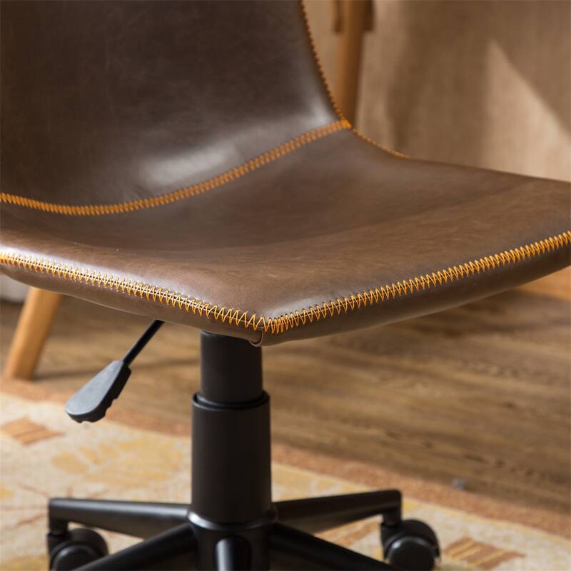 Faux Leather 360 Swivel Air Lift Office Chair