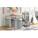 preview thumbnail 4 of 7, Twin Loft Bed with Multifunctional Movable Desk and Staircase - Flexible Design