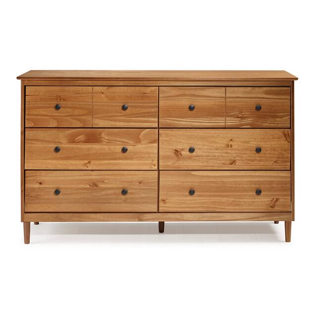Middlebrook Bullrushes 6-drawer Solid Wood Dresser