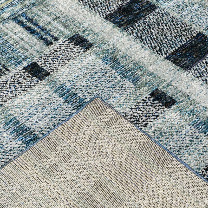 Style Haven Athena Distressed Plaid Area Rug