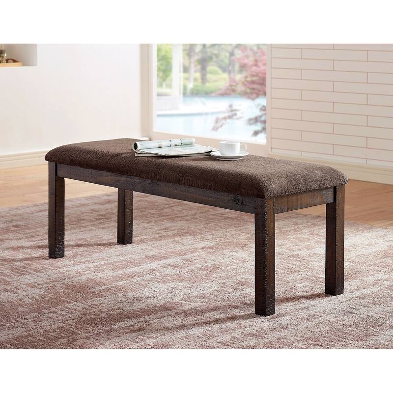 Classic Elegant Design Wooden 1pc Bench