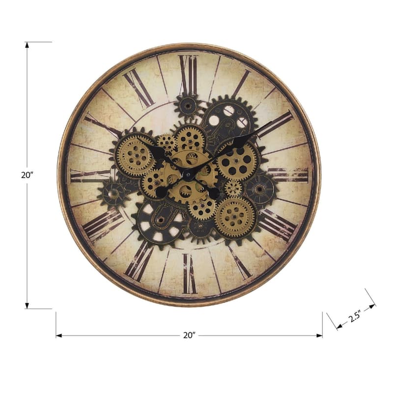 20" Round Wall Clock