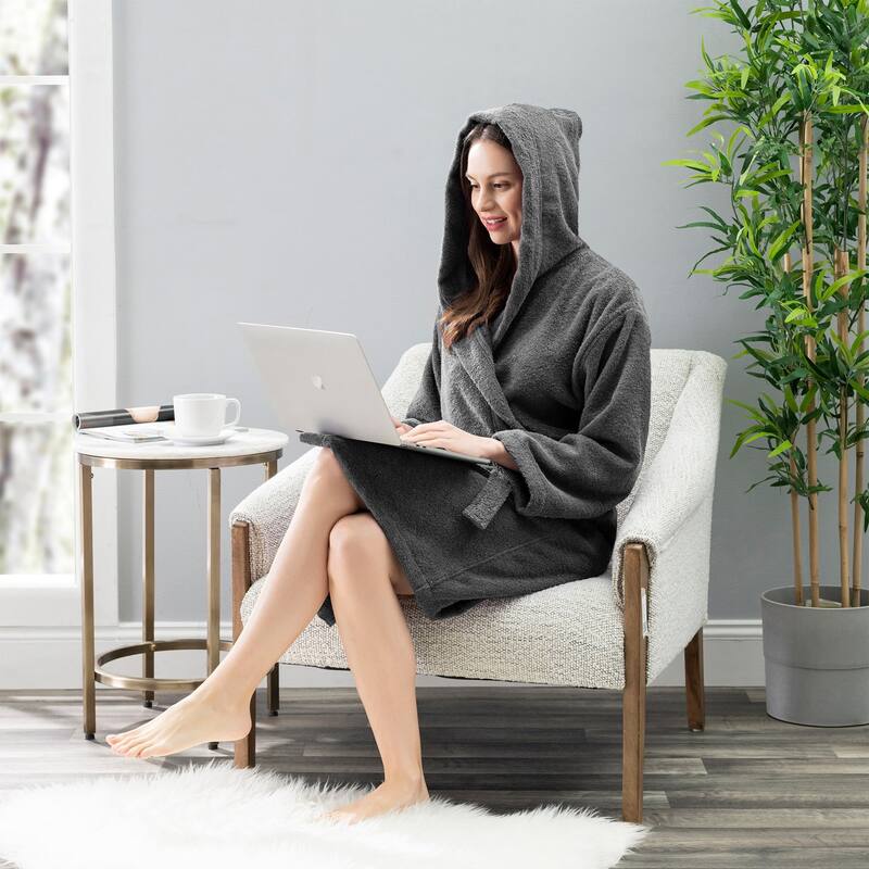 Luxury Hooded Terry Cotton Unisex Bathrobe Collection