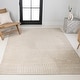 preview thumbnail 27 of 125, JONATHAN Y Odense Minimalist Curve Geometric Gray/Ivory Area Rug