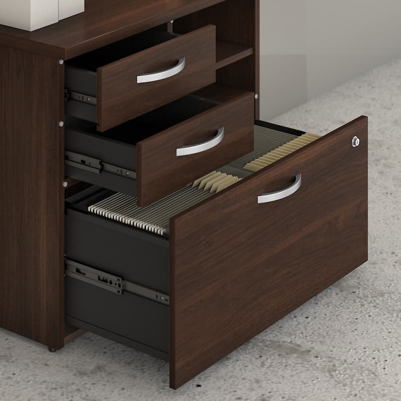 Studio C Storage Cabinet with Drawers by Bush Business Furniture