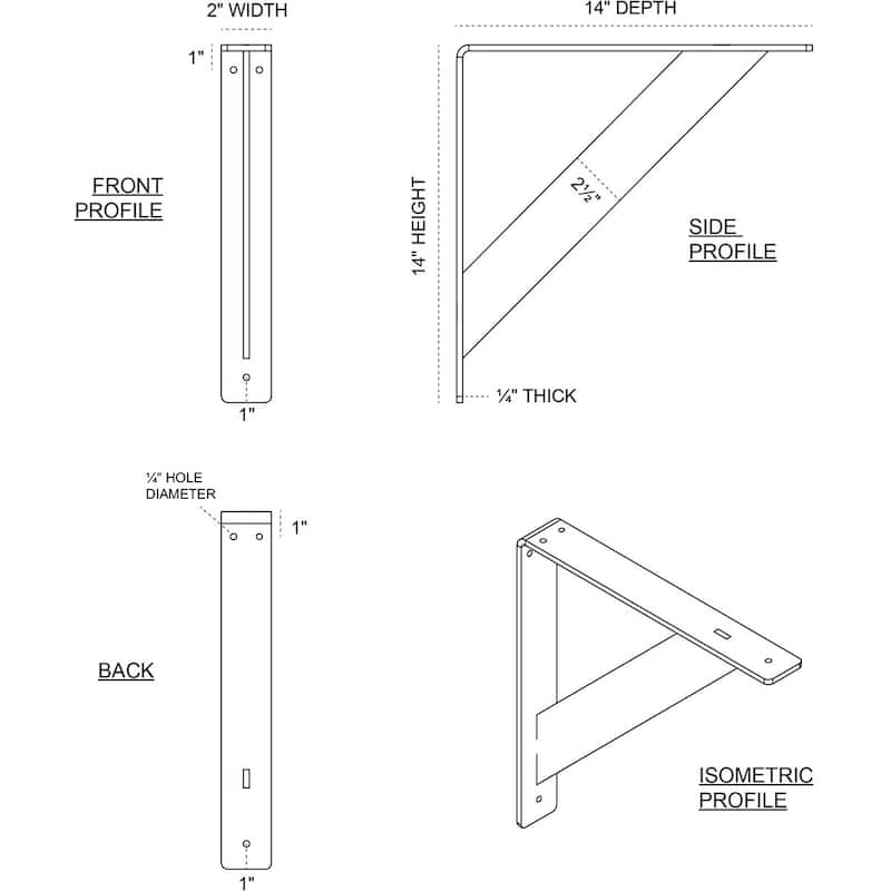 Traditional Steel Bracket