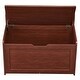 preview thumbnail 1 of 20, Multifunctional Storage Wooden Toy Storage Box with Flip-Top Lid and Safety Hinge Perfect for Any Room Cherry