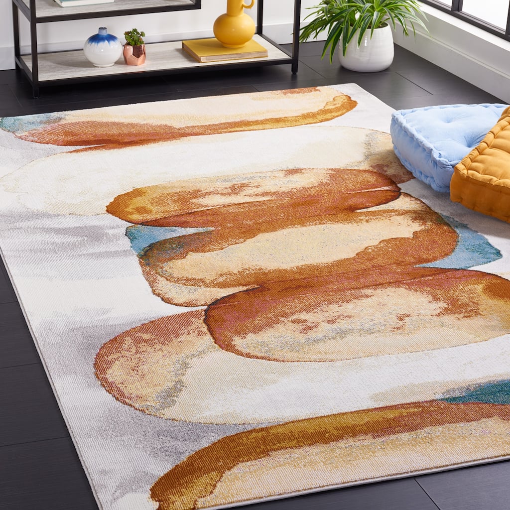 SAFAVIEH Art Studio Lyailya Modern Abstract Rug