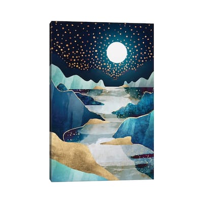 iCanvas "Moon Glow" by SpaceFrog Designs Canvas Print