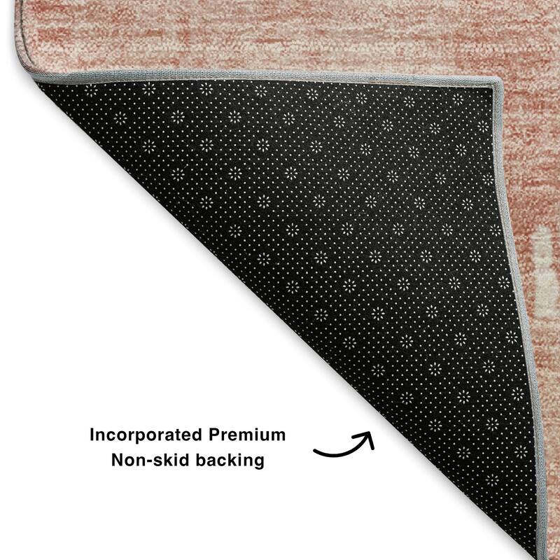 Premium Washable Super Soft Abstract Contemporary Mayfield Rug