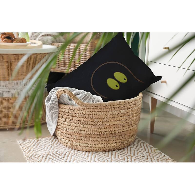 Halloween Ghost Eyes Accent Pillow