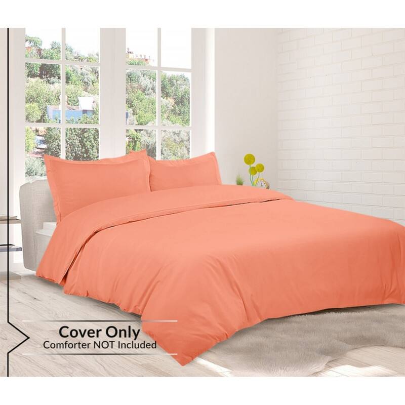 Royale Linens Black Duvet Cover Full Size - Soft Duvet Cover Set - 3 Piece Double Brushed Full Duvet Covers with Zipper Closure