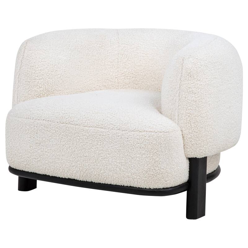 Lawler Upholstered Barrel Back Accent Chair
