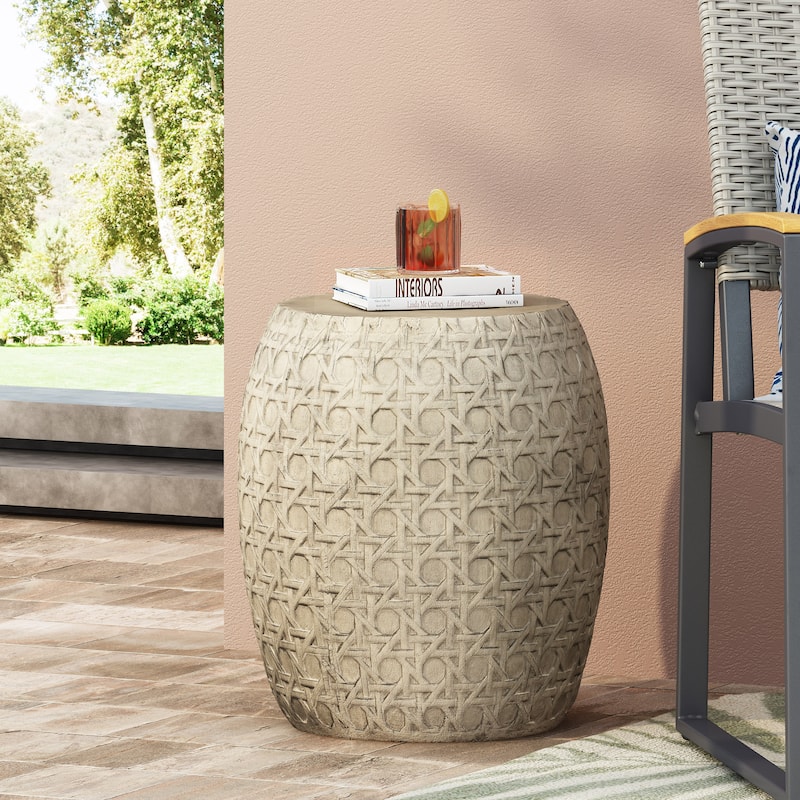 Outdoor LightWeight Concrete Side table