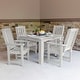 preview thumbnail 7 of 20, Lehigh 5-Piece Outdoor Dining Set - 42" x 42" Table, Dining-height