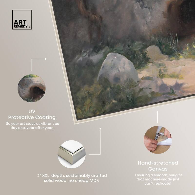 Cave of Secrets Canvas by Art Remedy