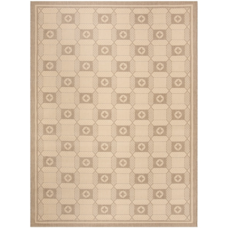 Martha Stewart by SAFAVIEH Grand Parquet Indoor/ Outdoor Waterproof Rug