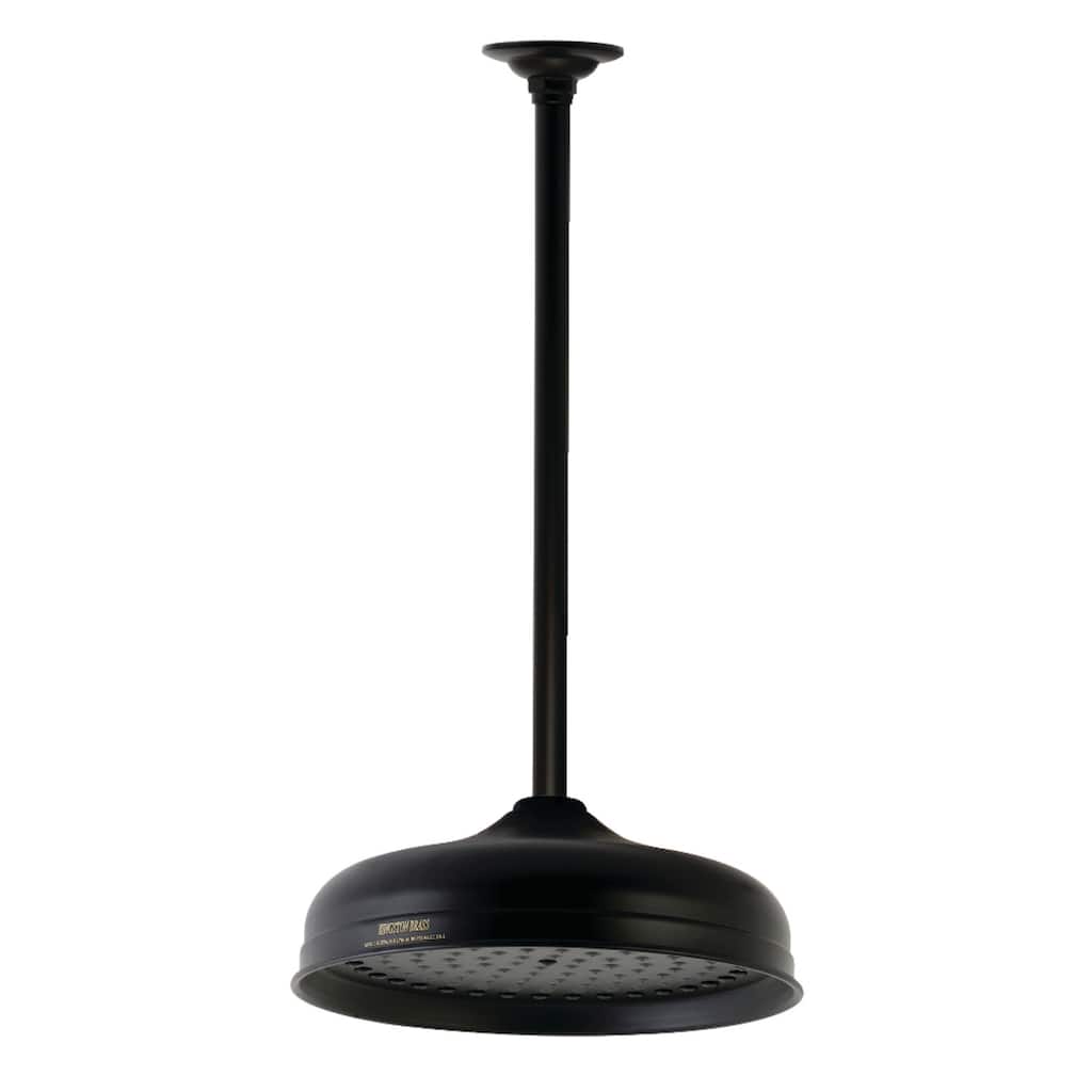 Kingston Brass Trimscape 10-Inch Showerhead with 17-Inch Ceiling Mounted Shower Arm