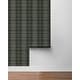preview thumbnail 10 of 33, Harry & Grace Thornbury Tailored Plaid Peel and Stick Wallpaper