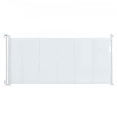 Mesh Foldable Wide Retractable Baby Gate Suitable for Playrooms Kitchens Or Hallways