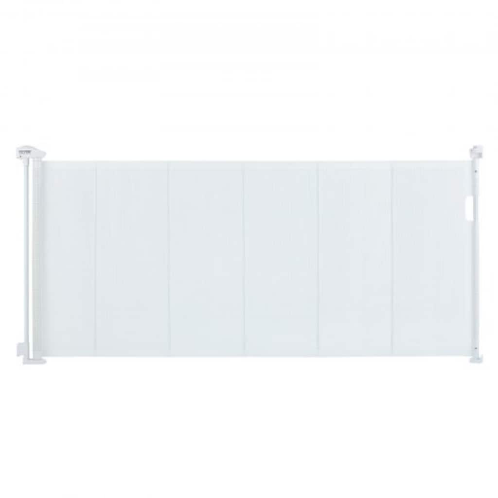 Mesh Foldable Wide Retractable Baby Gate Suitable for Playrooms Kitchens Or Hallways