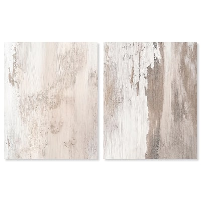 Striated Texture III Canvas Set of 2 by Art Remedy, Gallery Wrapped