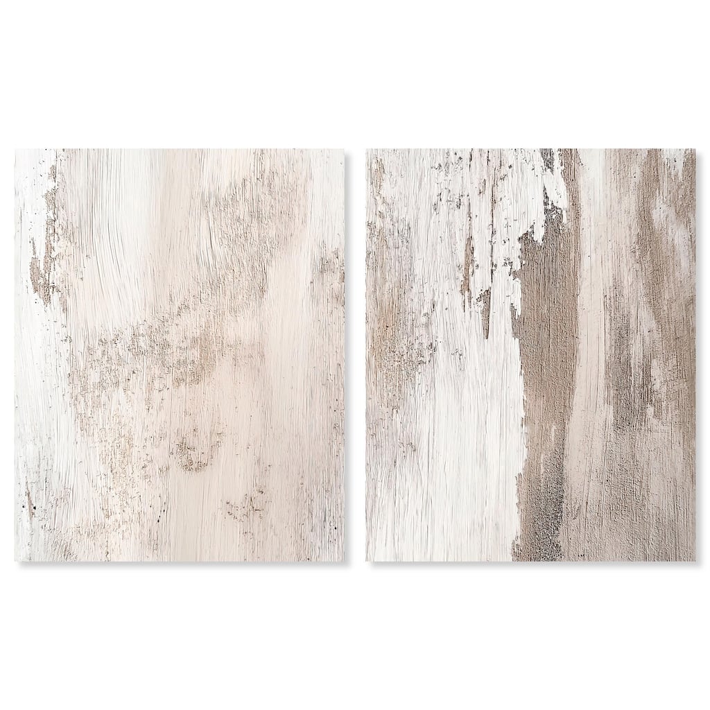 Striated Texture III Canvas Set of 2 by Art Remedy, Gallery Wrapped
