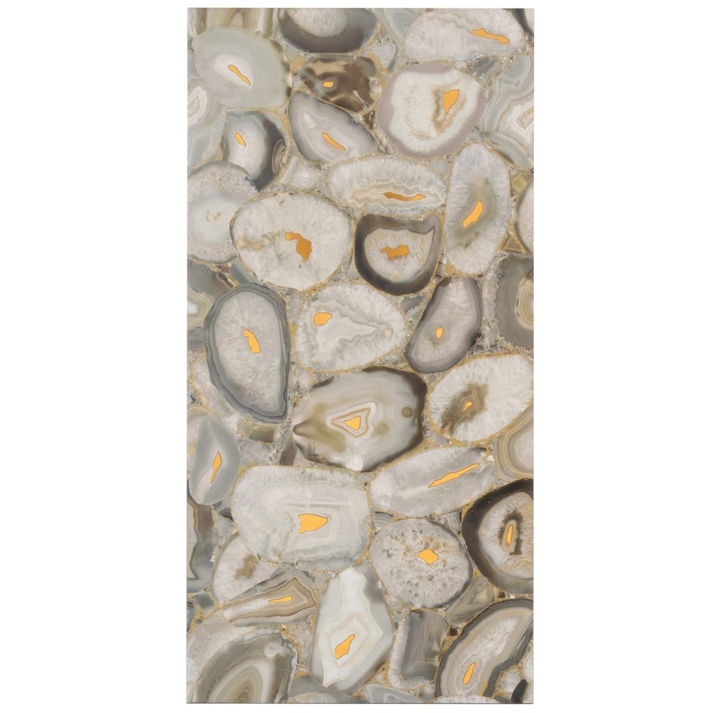 Onira 24x48 Beige Gold Porcelain Large Format Swirls Agate Wall Tile (15.5 sq ft/case) - 2 Pack