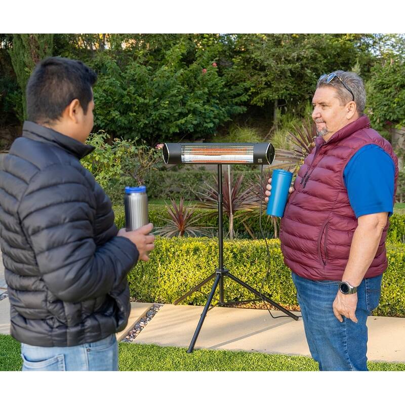 Kenmore Electric Patio Heater with Tripod and Remote