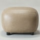 preview thumbnail 14 of 112, KINWELL 23" Wide Faux Leather Upholstered Ottoman Footrest, PU Entryway Footstool
