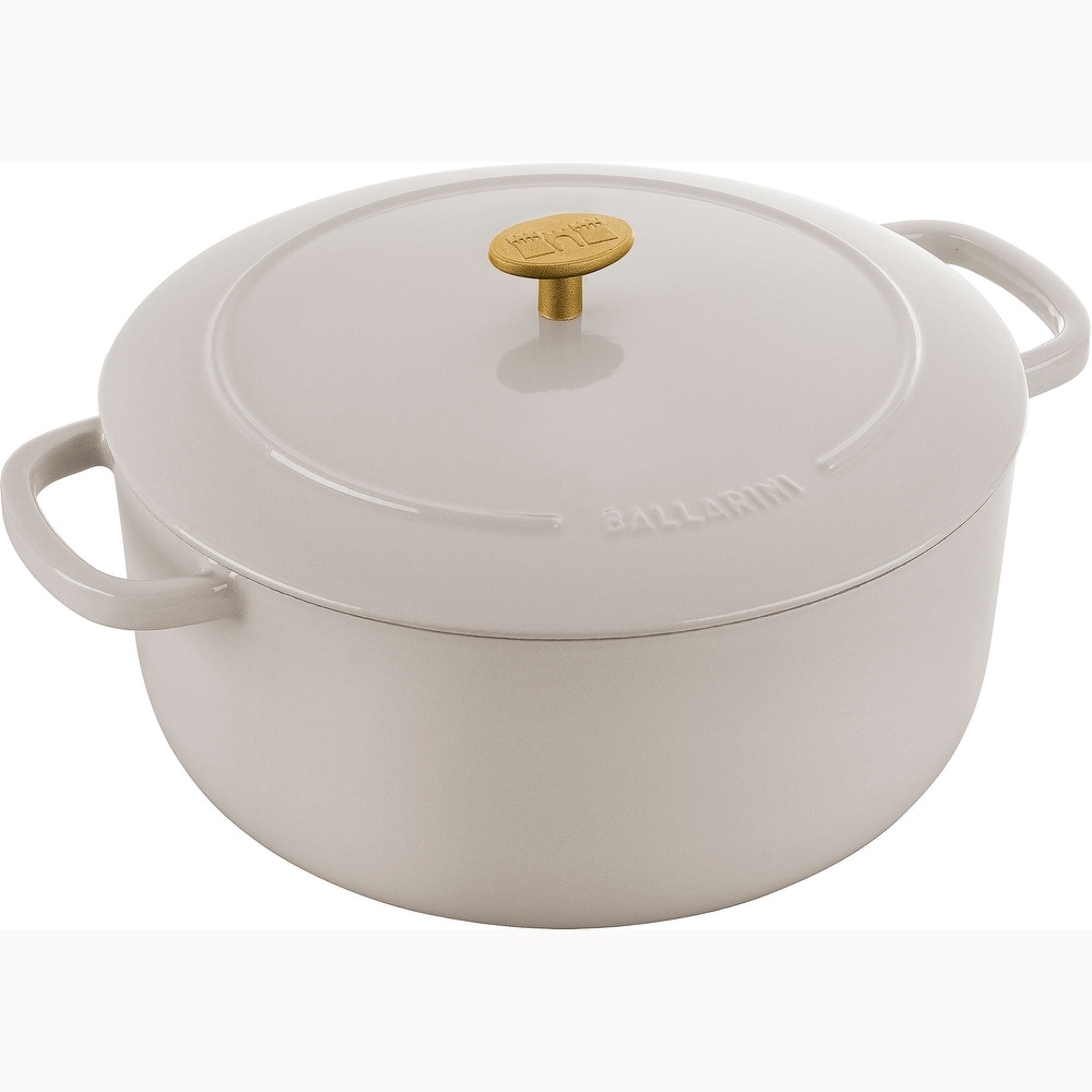 BALLARINI Bellamonte Cast Iron 7.5-qt Round Dutch Oven - 7.6-qt
