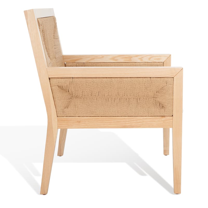 SAFAVIEH Couture Emilio Woven Accent Chair - 25 in. W x 26 in. D x 31 in. H