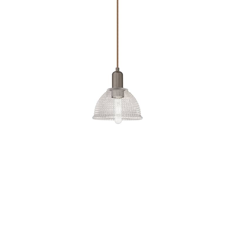 Innovations Lighting 716-1P-9-8 Arietta Pendant Arietta 8" Wide Mini - Oil Rubbed Bronze / Clear