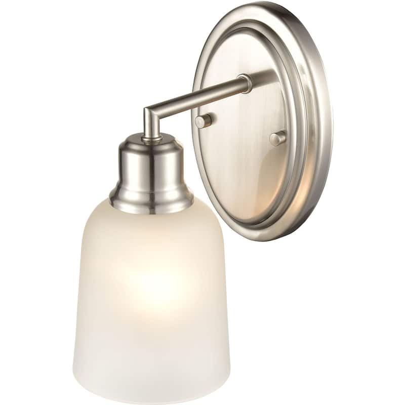 Millennium Lighting Amberle 10" Tall Bathroom Sconce - Brushed Nickel