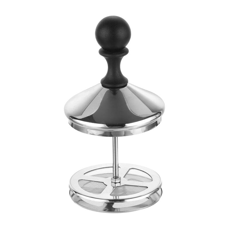 Manual Whipped Cream Dispenser, Stainless Steel Handheld DIY with Lid
